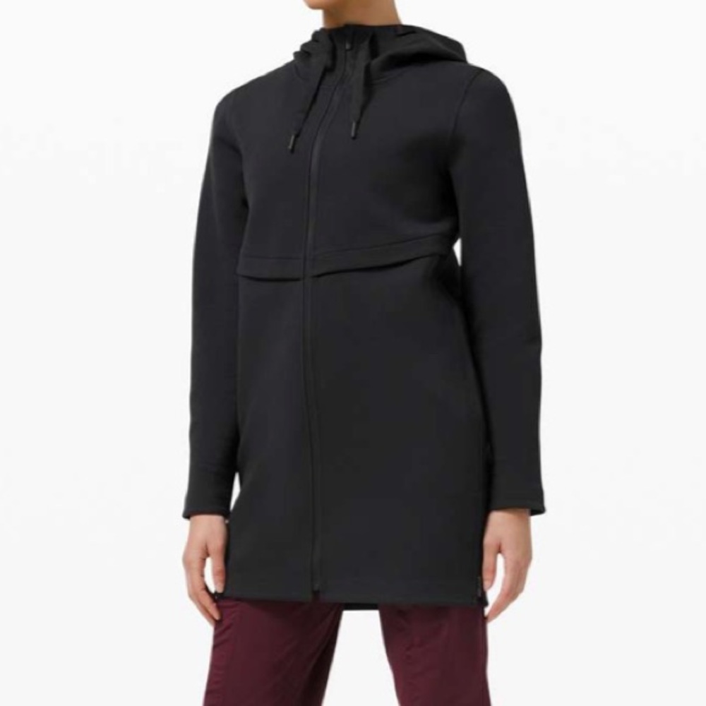 Lululemon Long Horizons Hooded Jacket S Small Black